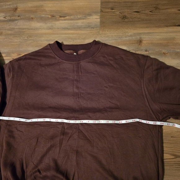 Oversized Crew Sweatshirt NWOT - Picture 2 of 4